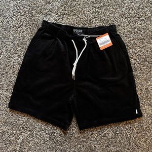 Poler Corduroy Chort Short - Black, Size L